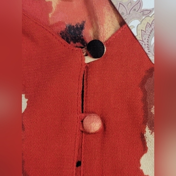 BAND OF THE FREE BAND OF GYPSIES DOLLY Women's Size Small Mini Floral Print - Picture 11 of 15